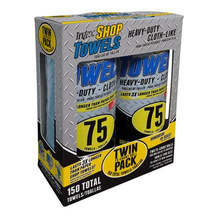 **Intex Shop Towels**
**Heavy-Duty Cloth-Like Towels**
**Twin Pack**
**75 Count**
**Heavy-Duty - Cloth-Like**
**Lasts 3X Longer Than Paper Towels!**
**150 Total Towels/Toallas**
**Towels - Toallas**
**Heavy-Duty - Para Tareas Pesadas**
**Cloth-Like - Parecen Tela**
**Taller - Para Tareas Pesadas**
**Taller - Para Tareas Pesadas**
**Taller - Para Tareas Pesadas**
**Taller - Para Tareas Pesadas**
**Taller - Para Tareas Pesadas**
**Taller - Para Tareas Pesadas**
**Taller - Para Tareas Pesadas**
**Taller - Para Tareas Pesadas**
**Taller - Para Tareas Pesadas**
**Taller - Para Tareas Pesadas**
**Taller - Para Tareas Pesadas**
**Taller - Para Tareas Pesadas**
**Taller - Para Tareas Pesadas**
**Taller - Para Tareas Pesadas**
**Taller - Para Tareas Pesadas**
**Taller - Para Tareas Pesadas**
**Taller - Para T