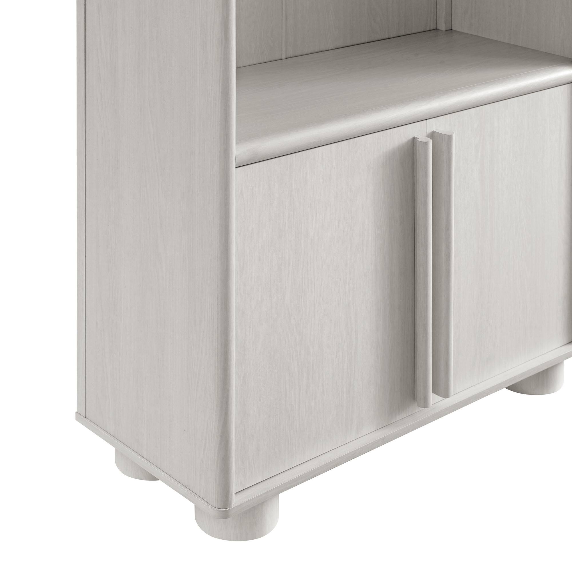Alt View 5. Modway - Bellamy Tall Arched Display Cabinet Bookcase by Modway - Ash.