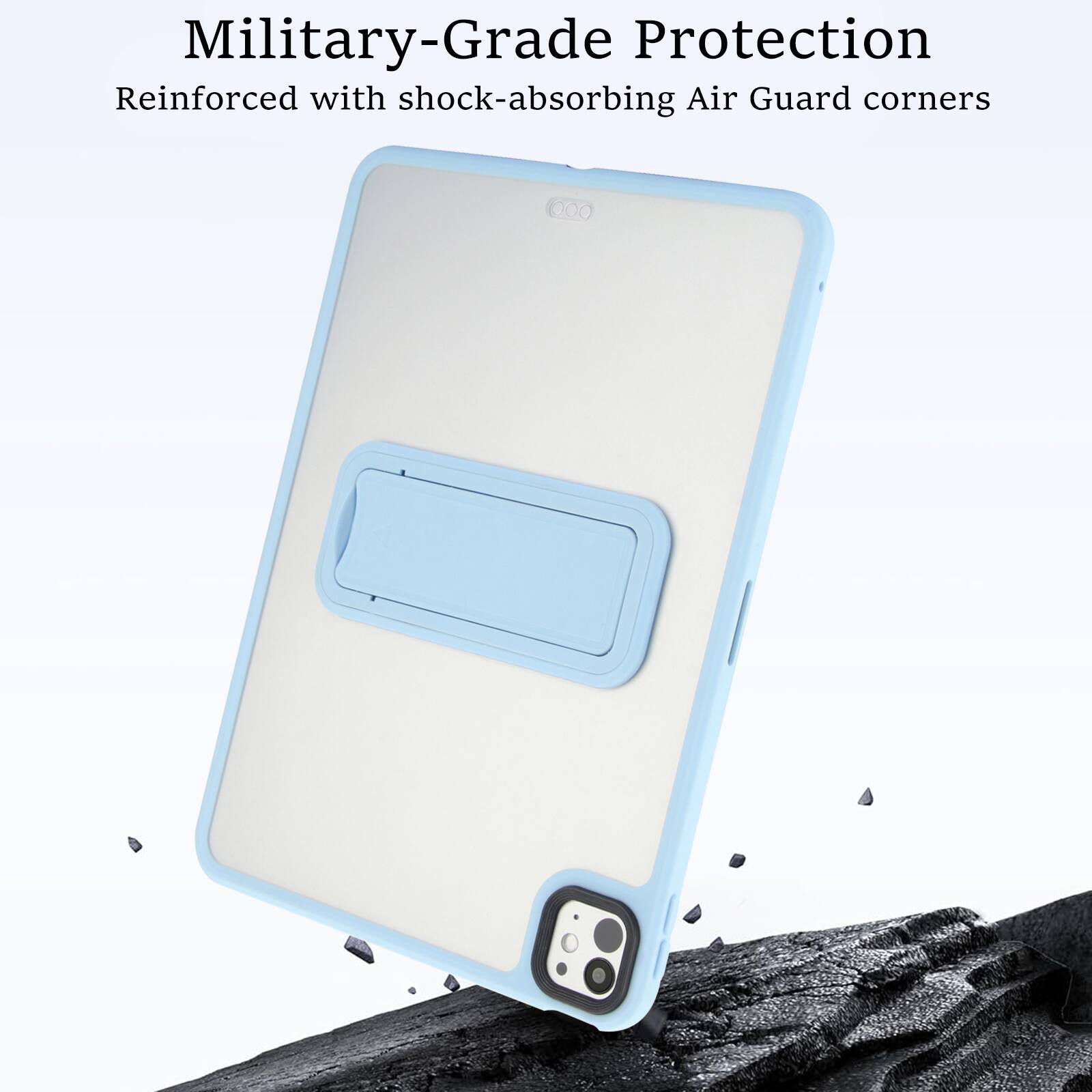 Military-Grade Protection Reinforced with shock-absorbing Air Guard corners