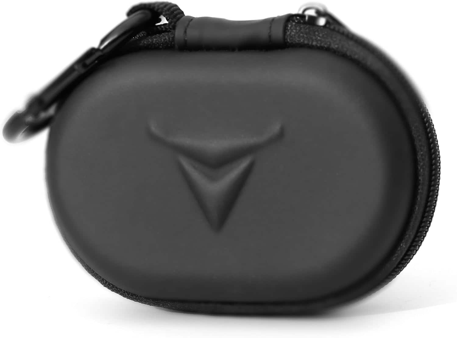 Decibullz - Zipper Headphones Carrying Case, Perfect for Earphones and Earplugs - Black
