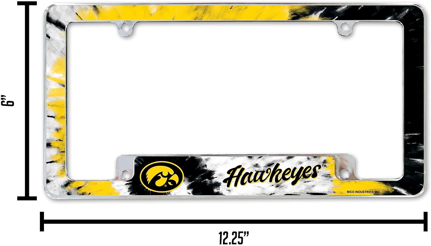 Hawkeyes  
RICO INDUSTRIES, INC.  

6"  
12.25"