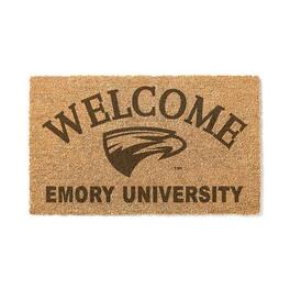 Jardine - Emory Eagles 18" x 34" Welcome Coir Doomat - Brown