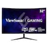 "ViewSonic GAMING 32" 1500R 180 Hz FreeSync Premium ViewSonic."