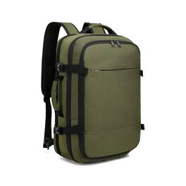 Beauty Hub Ecommerce - EXPANDABLE QUEST BACKPACK WITH CHARGING PORT - Green