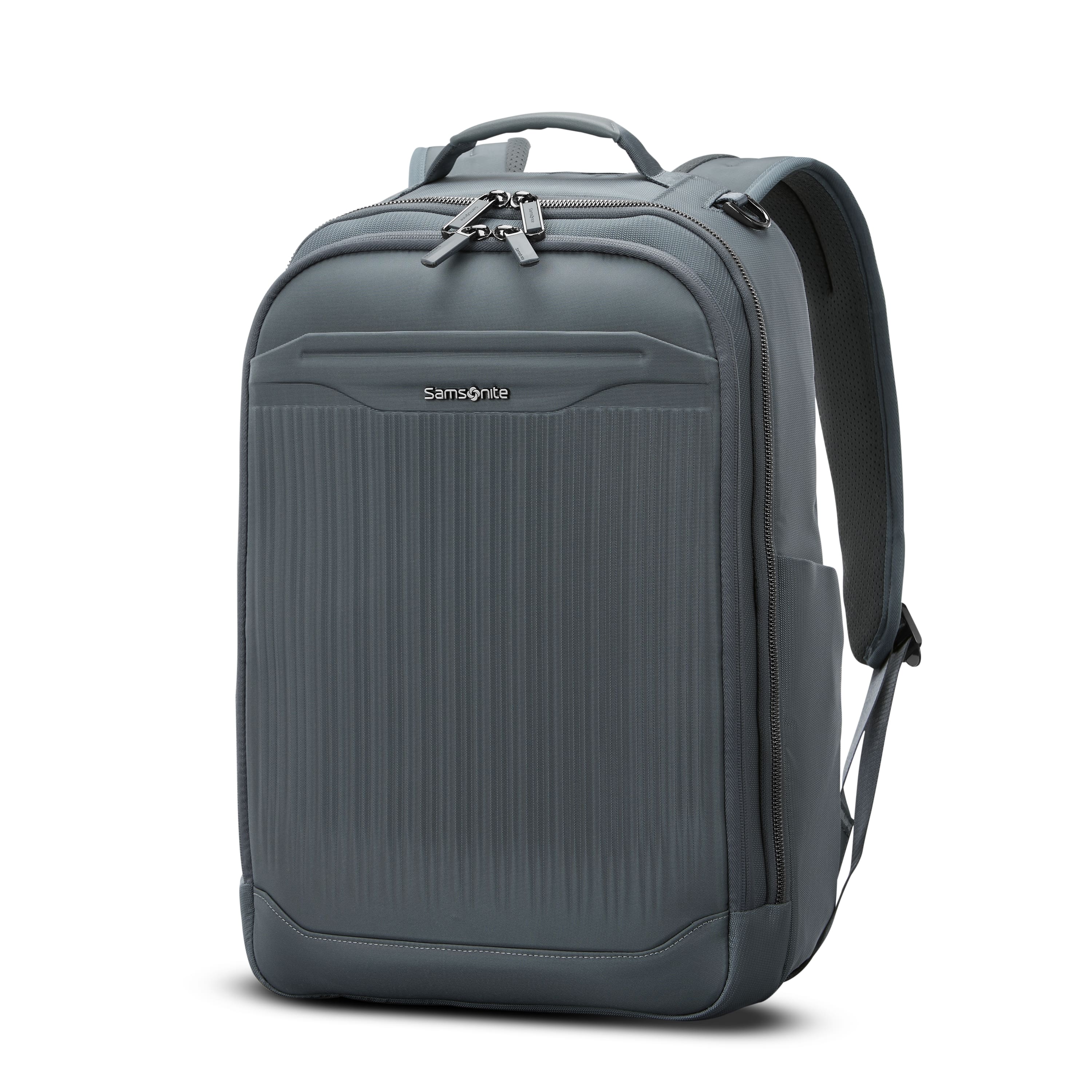 Samsonite - Silhouette 18 B&A Classic Backpack - Slate Blue - Front_Zoom