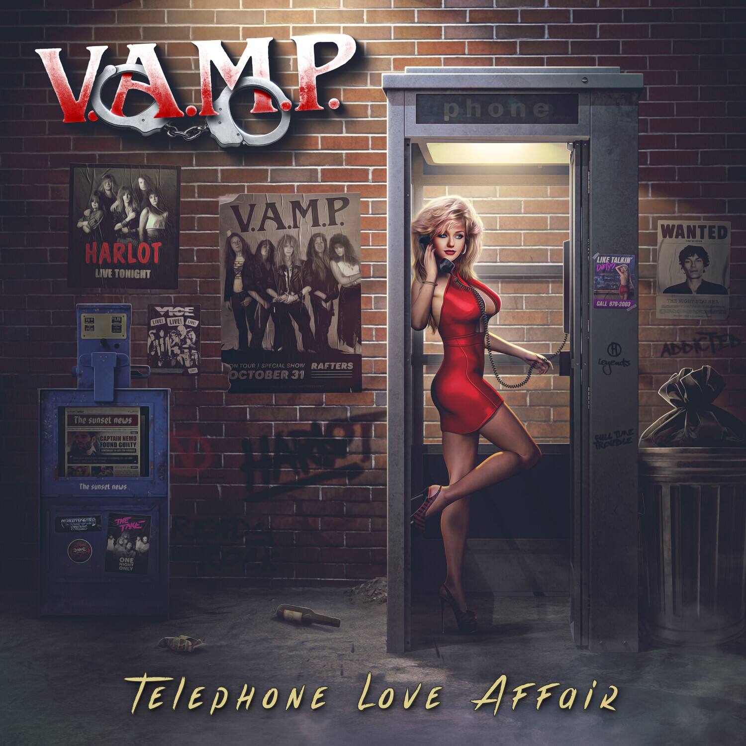 V.a.M.P. - Telephone Love Affair  - COMPACT DISCS