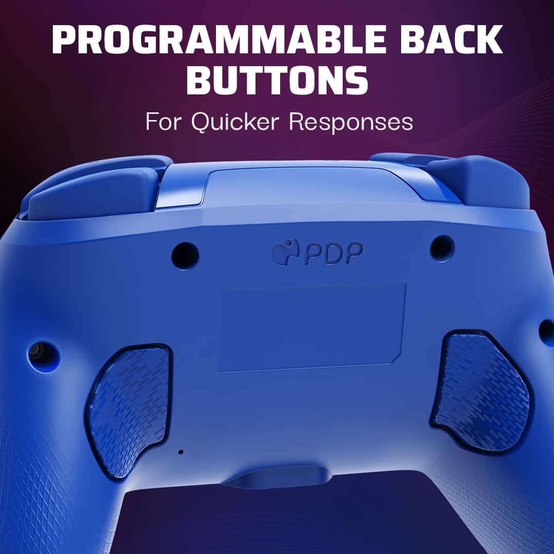 PROGRAMMABLE BACK BUTTONS For Quicker Responses PDP