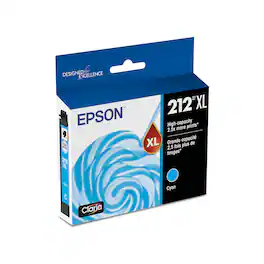 Epson - 212 Claria Ink High Capacity Cyan Cartridge - Blue
