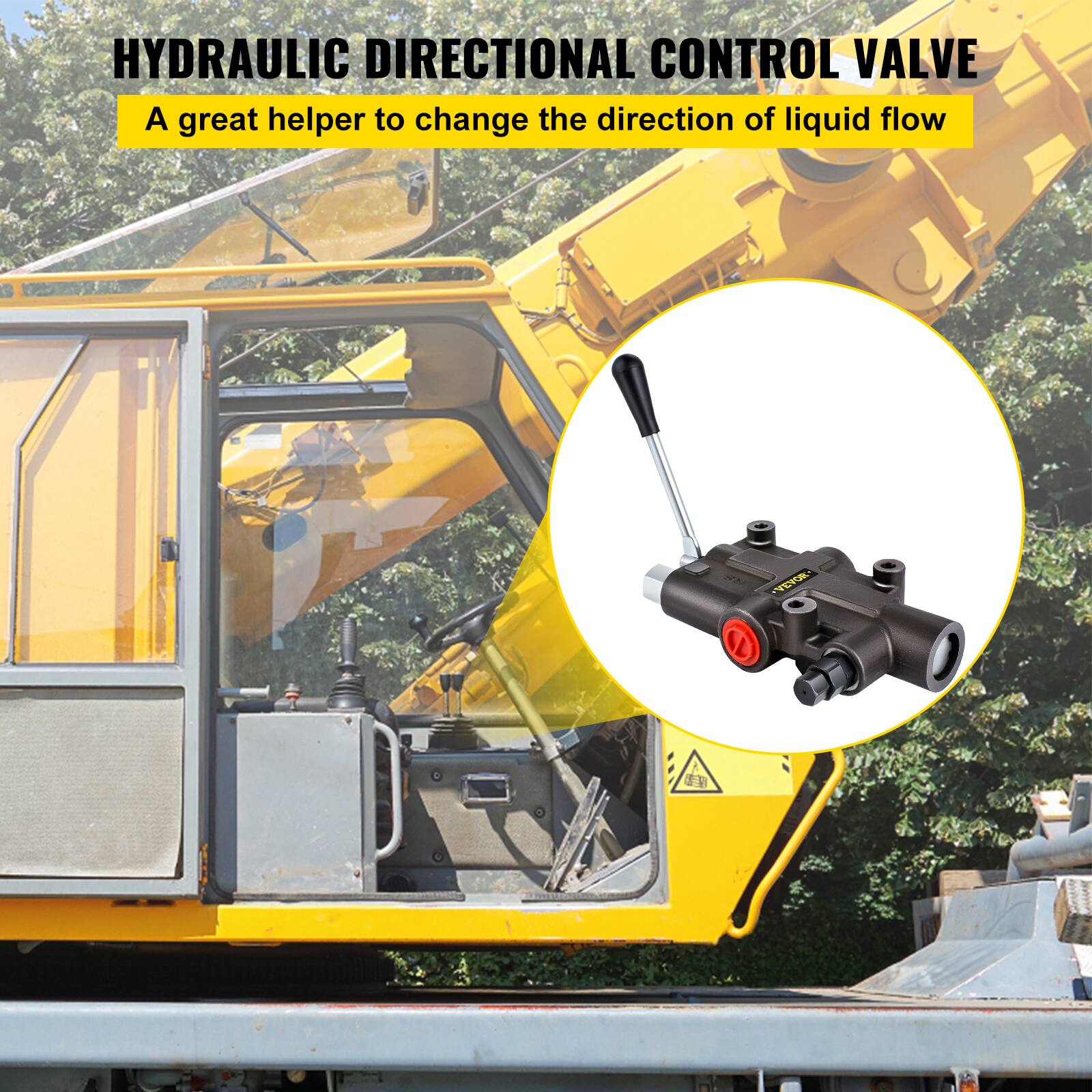 HYDRAULIC DIRECTIONAL CONTROL VALVE  
A great helper to change the direction of liquid flow
