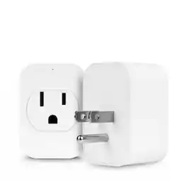 eco4life - Smart Single Wi-Fi Outlet Plug - White