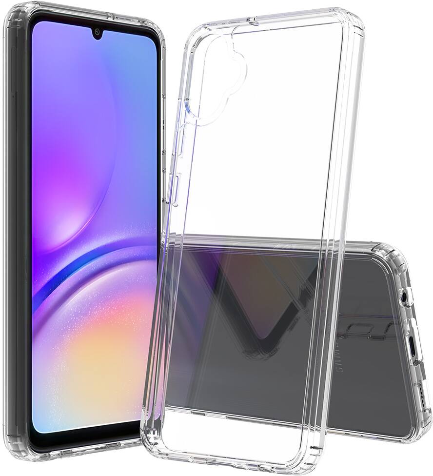 Front. Nakedcellphone - Clear Case for Samsung Galaxy A05 Phone - Clear.