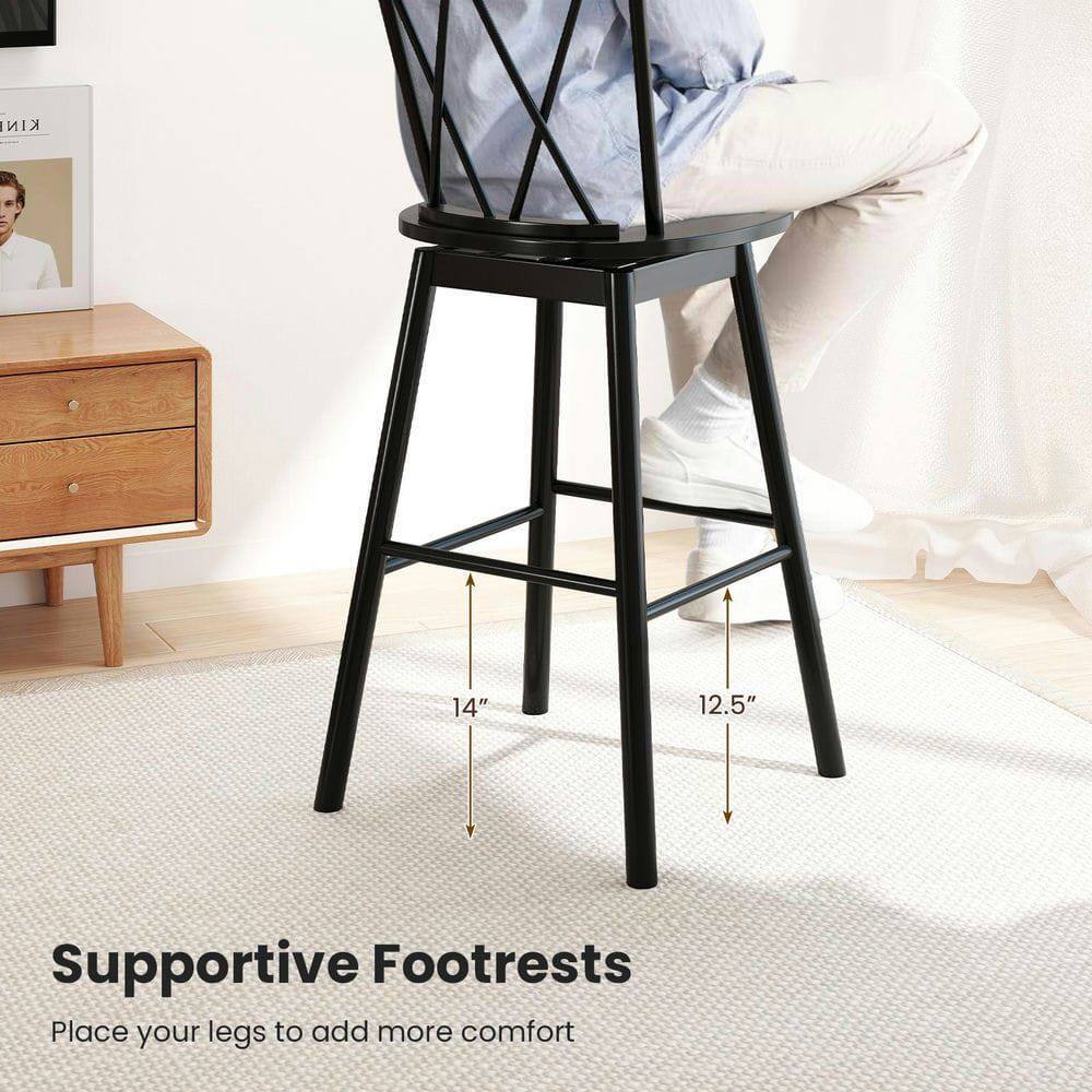 Supportive Footrests  
Place your legs to add more comfort