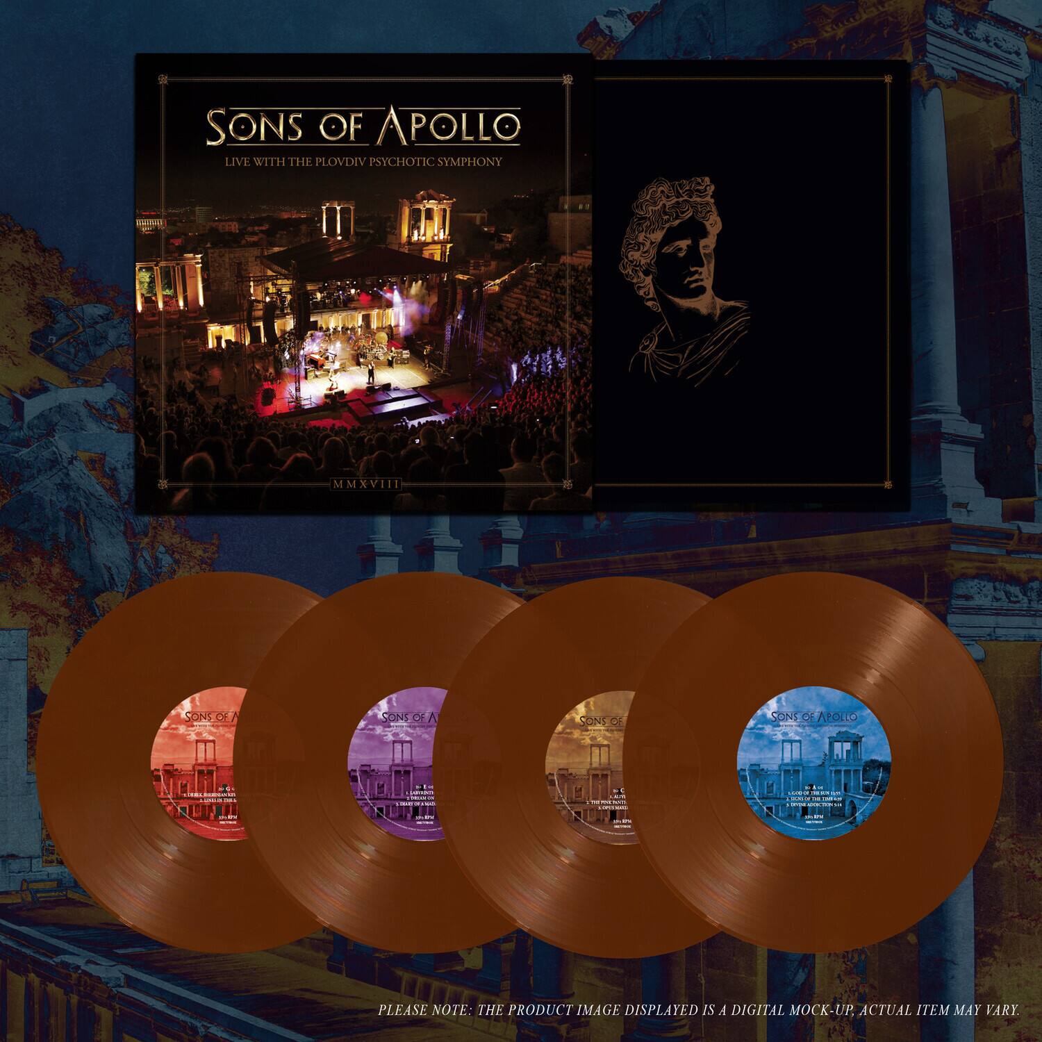 Sons of Apollo - Live With The Plovdiv Psychotic Symphony   - VINYL LP price history on PriceWatchPro