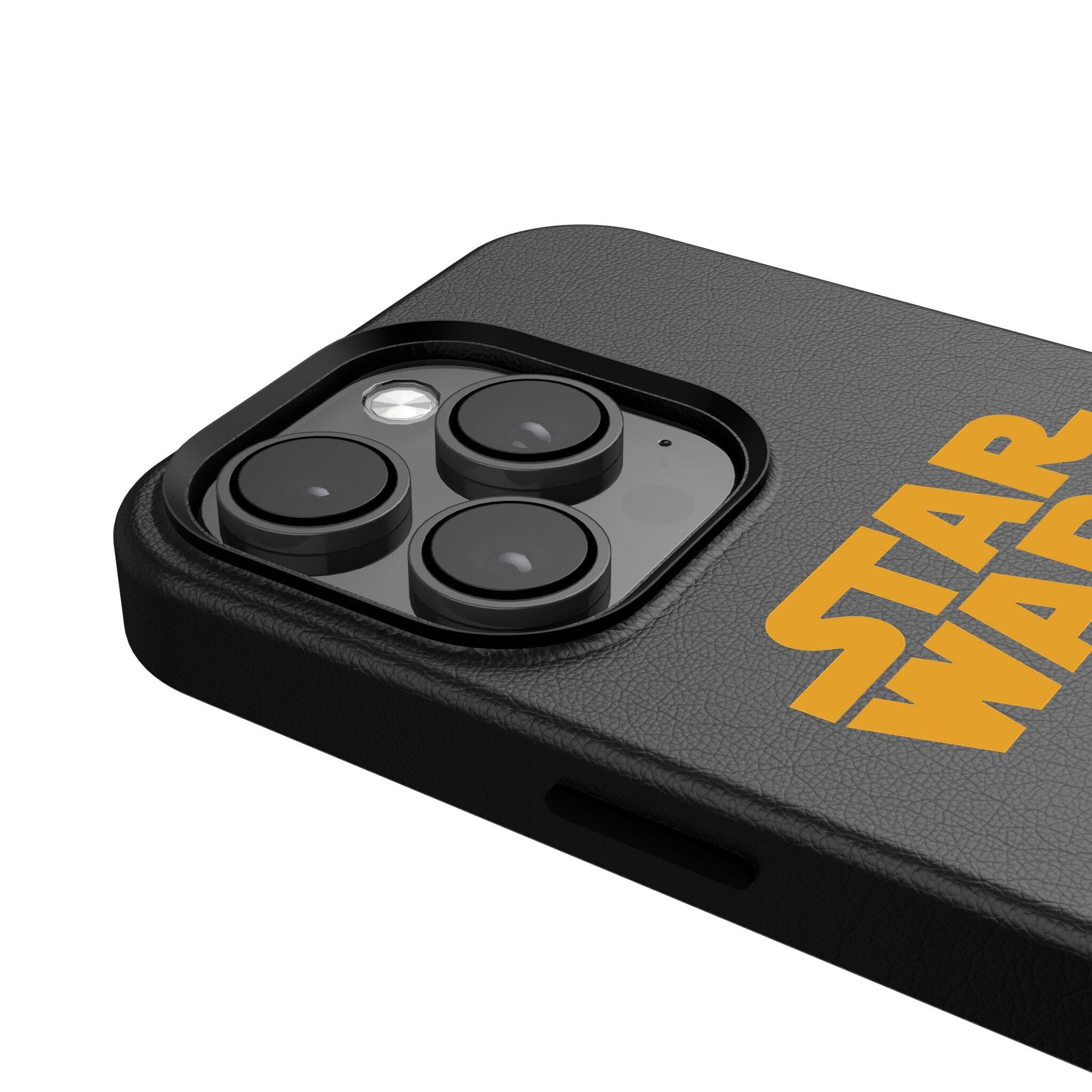 Back. Keyscaper - Star Wars: The Mandalorian Color Block MagSafe Compatible Phone Case - Apple iPhone 13 - Din Djarin.