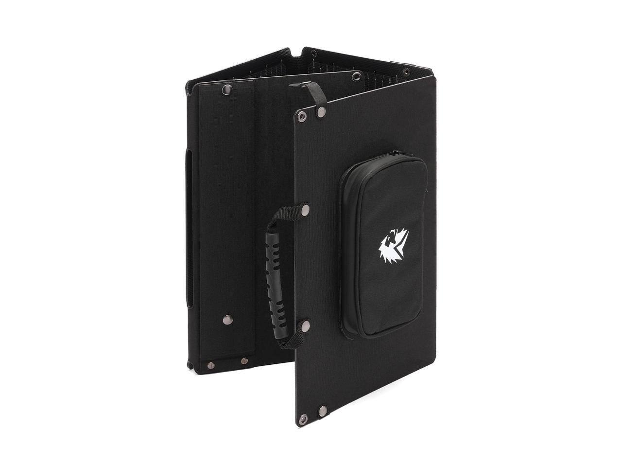 Alt View 1. Lion Energy - Lion Energy - 50W Lightweight Solar Panel (5V/9V/12V) w/ USB-A & USB-C.