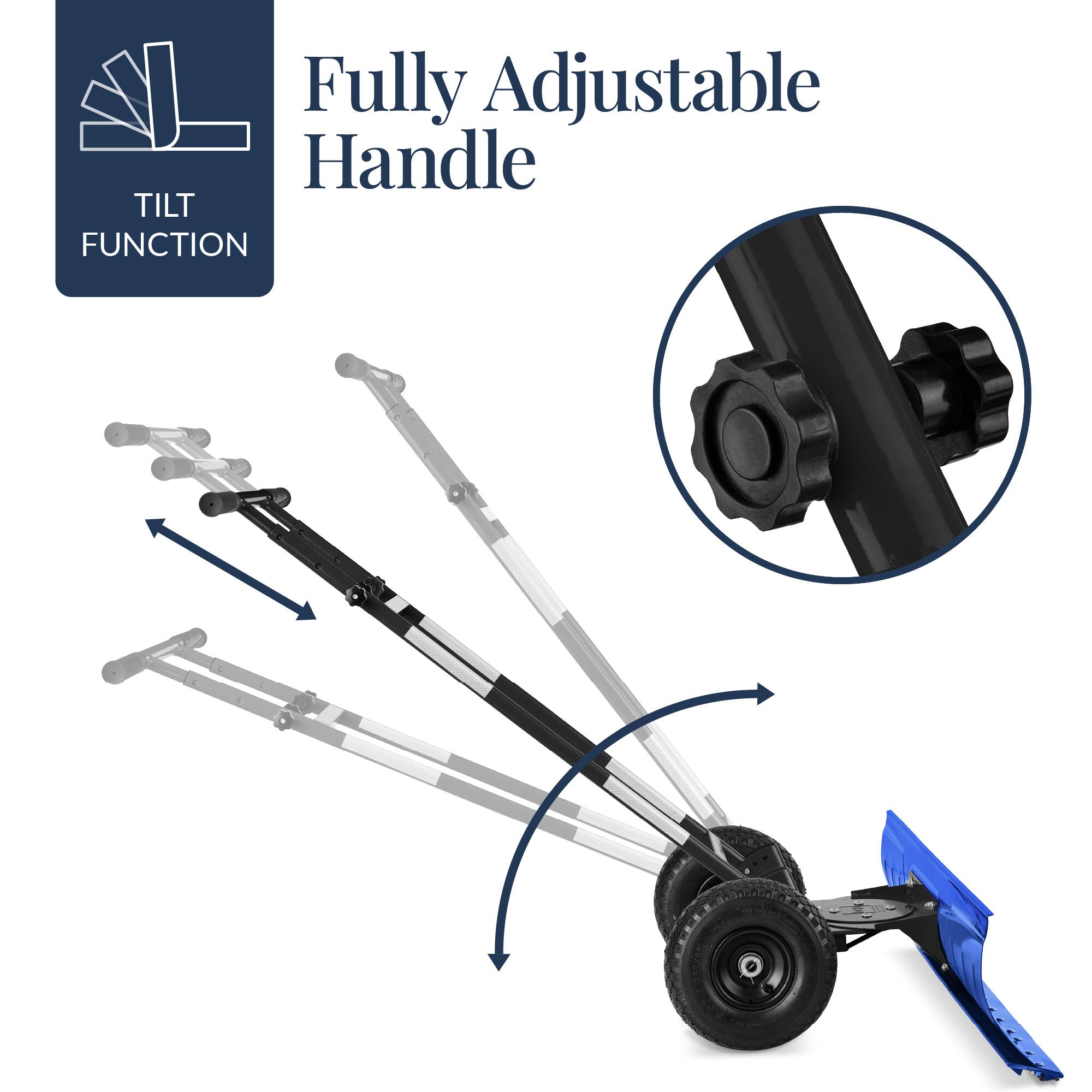 Fully Adjustable Handle  
TILT FUNCTION