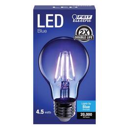 FEIT ELECTRIC - Filament A19 E26 (Medium) LED Bulb Blue 30 Watt Equivalence 1 pk