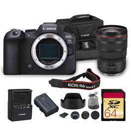Canon - EOS R6 Mark II Mirrorless Camera 24.2MP 4K60 Creator Bundle