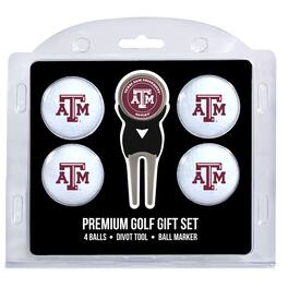 Team Golf - Texas A&M Aggies 4-Ball Gift Set - Multicolor