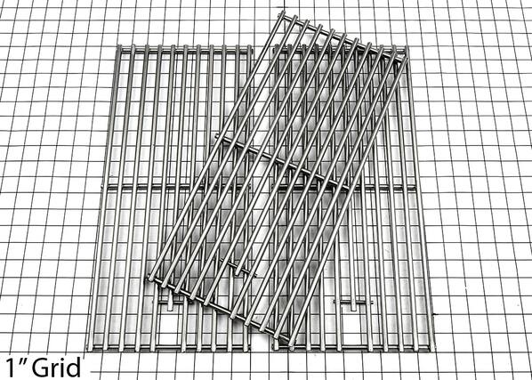 Front. Music City Metals - Replacement Part 5S773 | Fits Music City Metals Models and more | Grill Cooking grids.