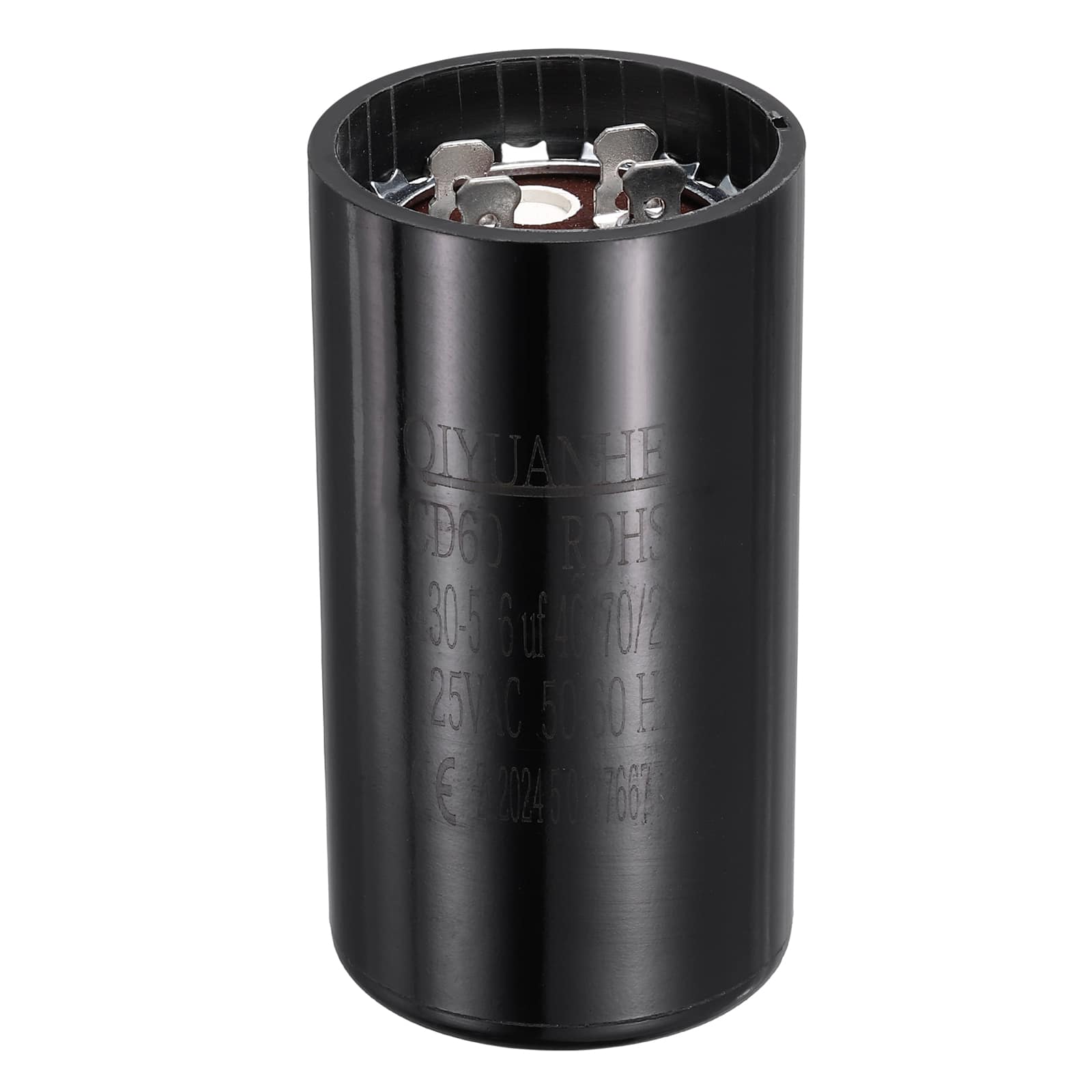 Unique Bargains - CD60 Motor Run Capacitor, 430-516uF MFD AC125V, 50-60Hz, for Electric Motor, 46x86mm - Black price history on PriceWatchPro