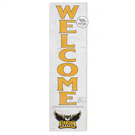 Jardine - Kennesaw State Owls 10'' x 35'' Indoor/Outdoor Welcome Sign - White