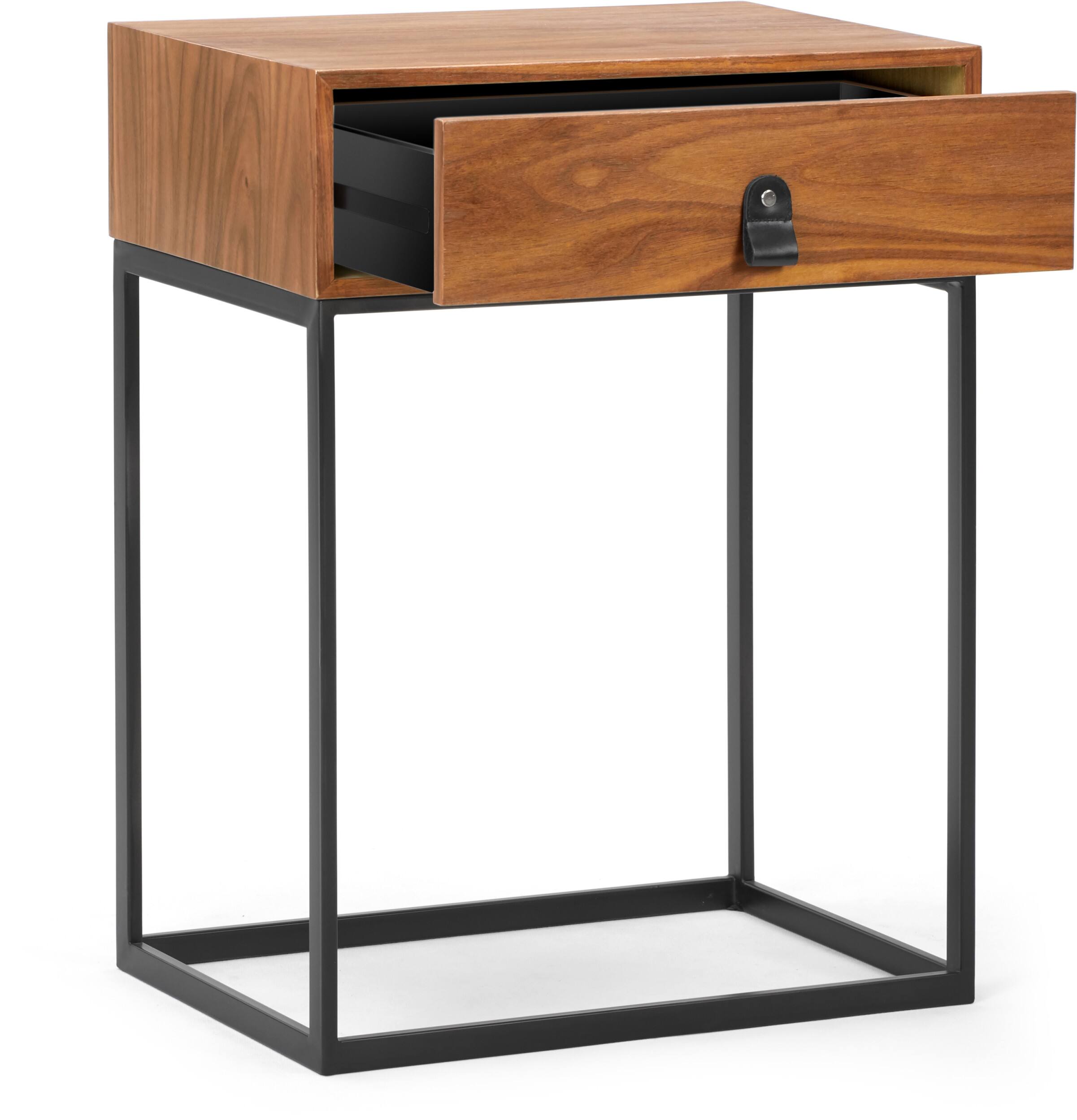 Alt View 19. Click Decor - Milo Side Table - Walnut Brown.