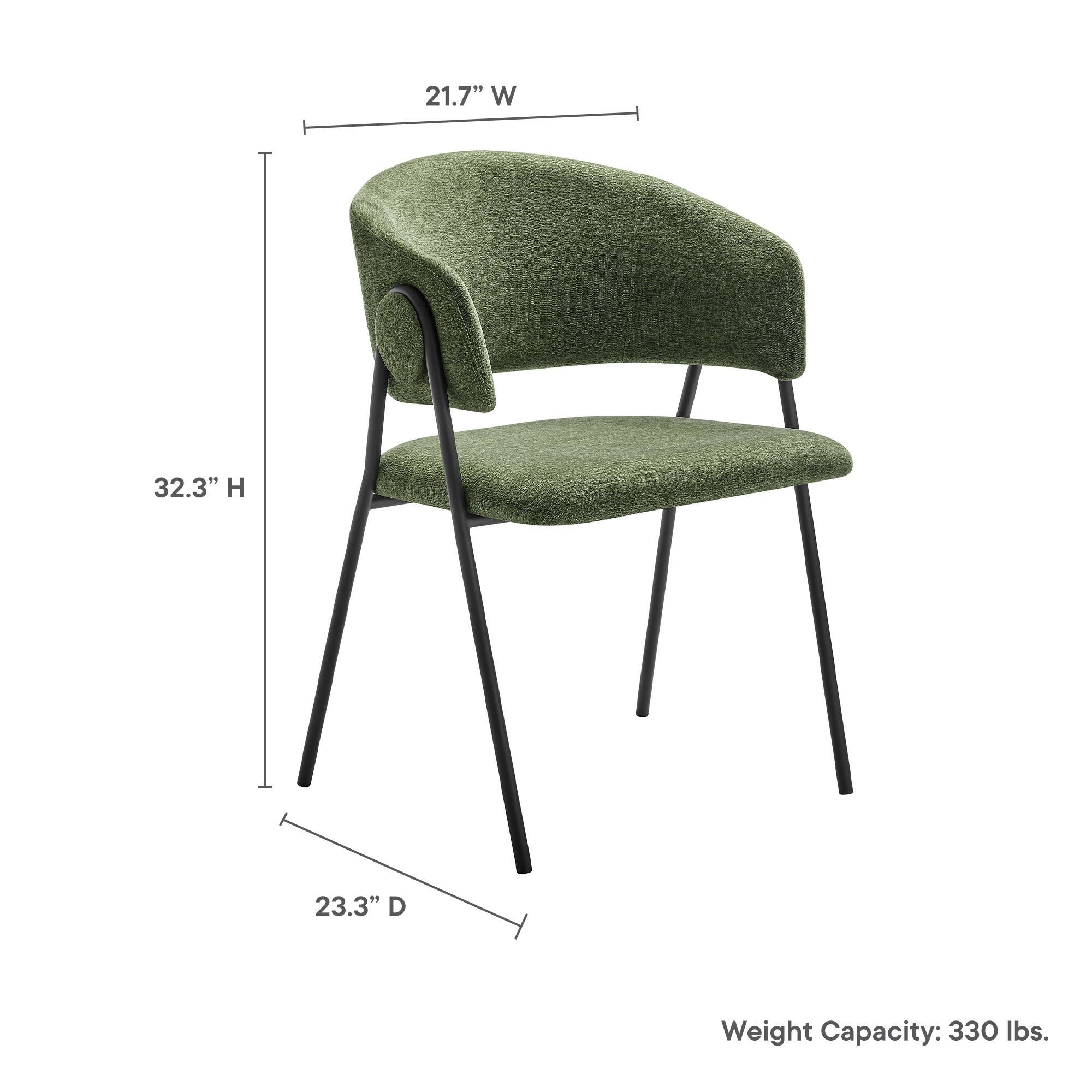 21.7" W  
32.3" H  
23.3" D  
Weight Capacity: 330 lbs.