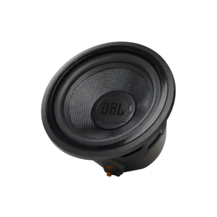 Front. JBL - JBL STADIUM102SSI 10” Subwoofer w/SSI™ (Selectable Smart Impedance) switch from 2 to 4 ohm - Black.