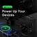 Alt View 1. Dazzed Corner - Digital Projector Alarm Clocks,Plug-in Clock,Battery Backup,USB Charging Port - Black.