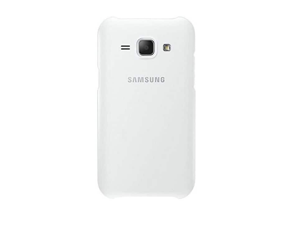 Samsung - Galaxy Protective Cover for Galaxy J1 - White