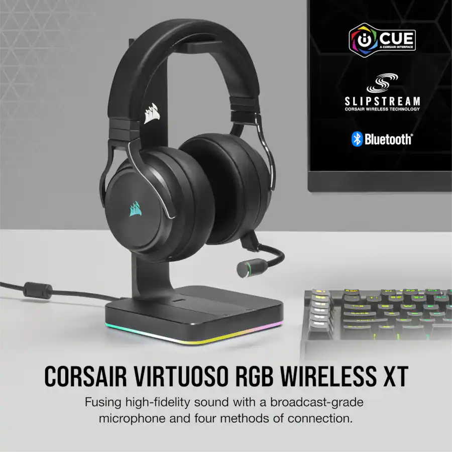 CORSAIR VIRTUOSO XT Wireless Gaming Headset for PC, Mac, PS5, PS4