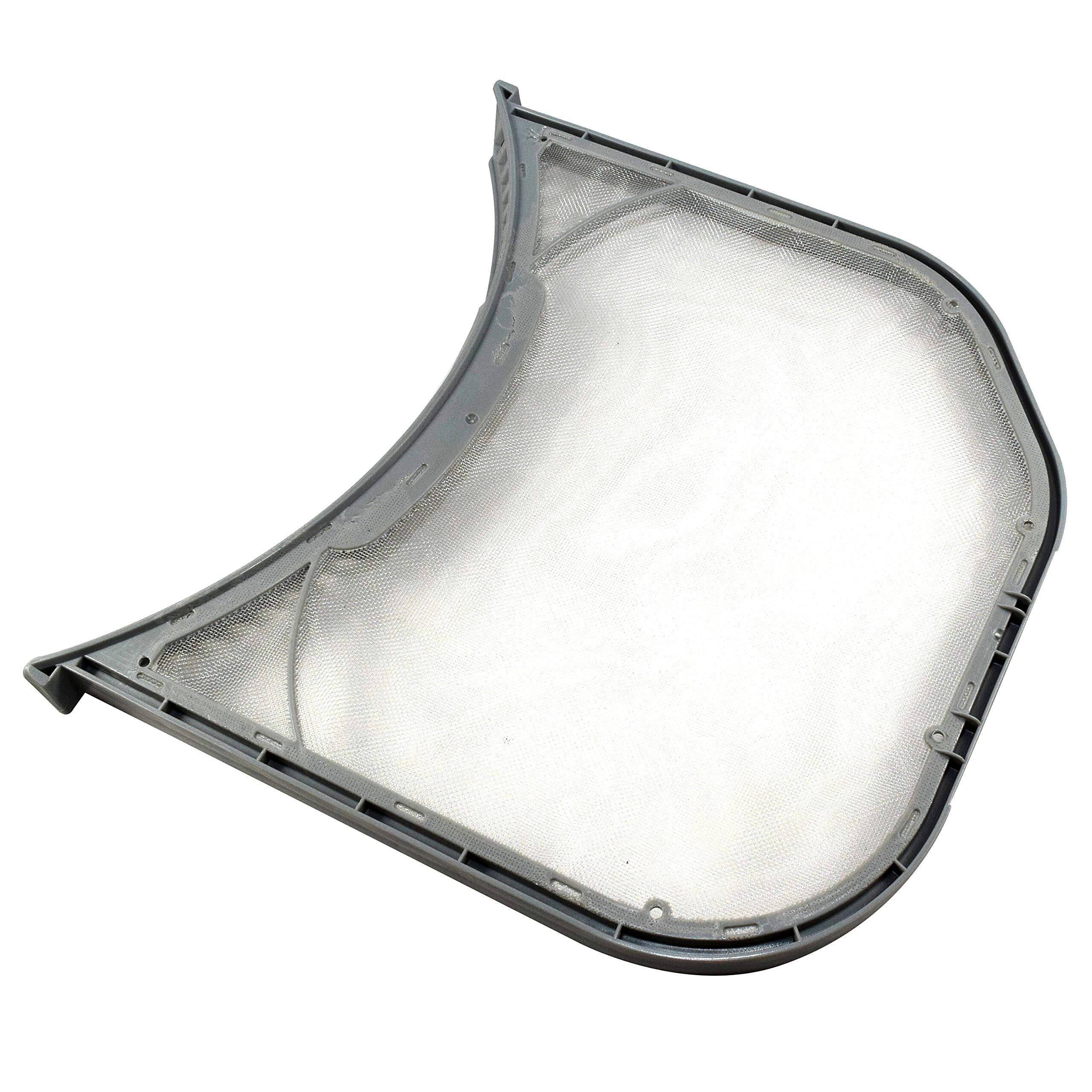 Angle. HQRP - LG ADQ56656401 Dryer Lint Filter Replacement for DLEX3250V DLEX3370W DLE3050W DLE3170W.