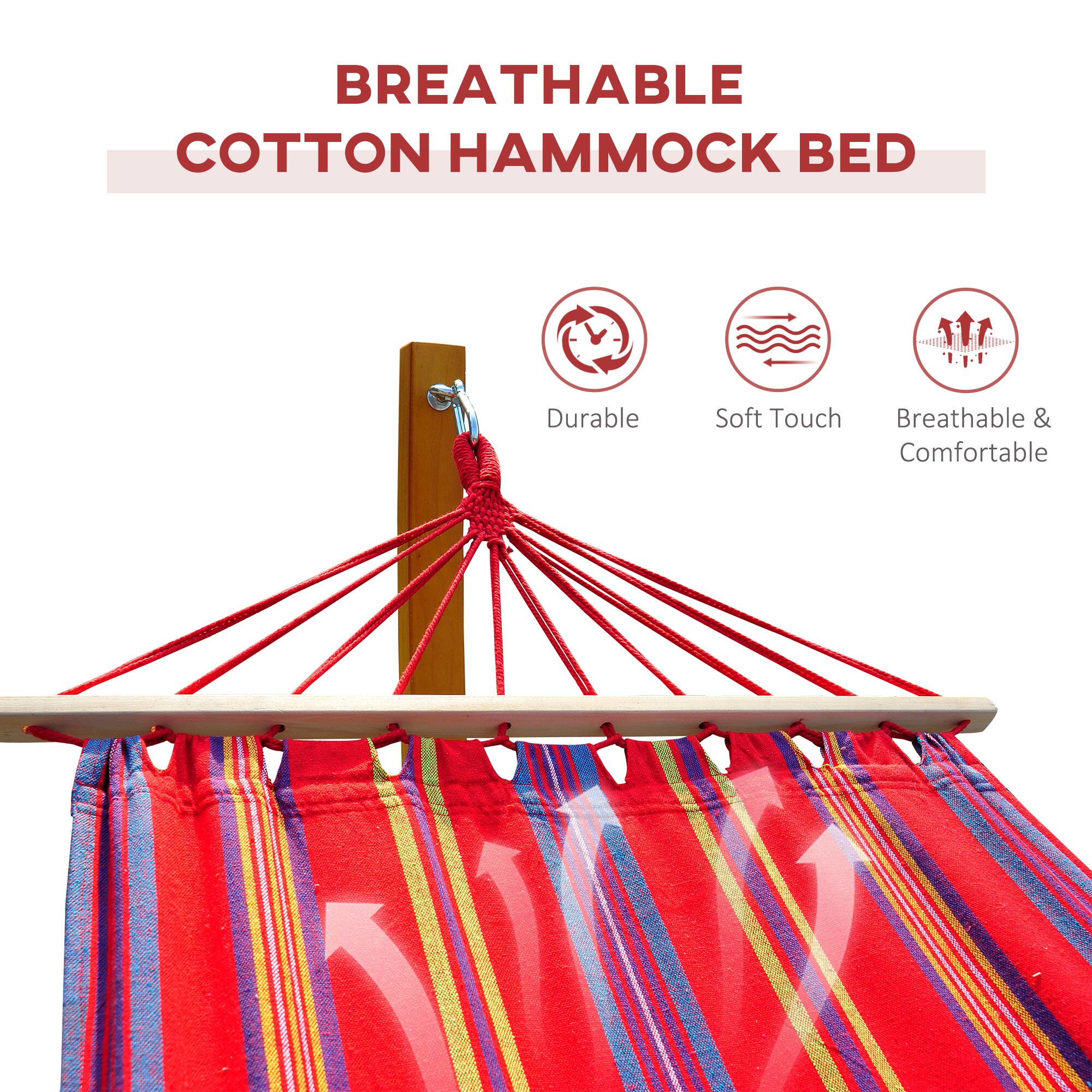 BREATHABLE COTTON HAMMOCK BED
Durable
Soft Touch
Breathable & Comfortable