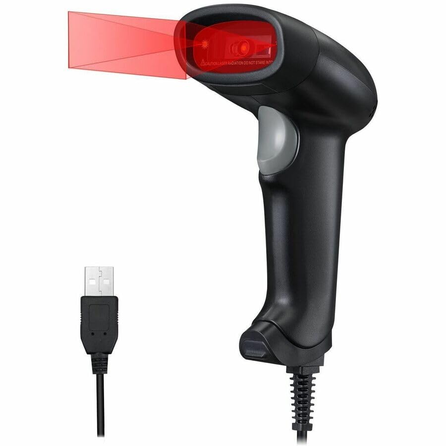 Front. Adesso - Handheld 2D Barcode Scanner (NUSCAN2600UTAA).
