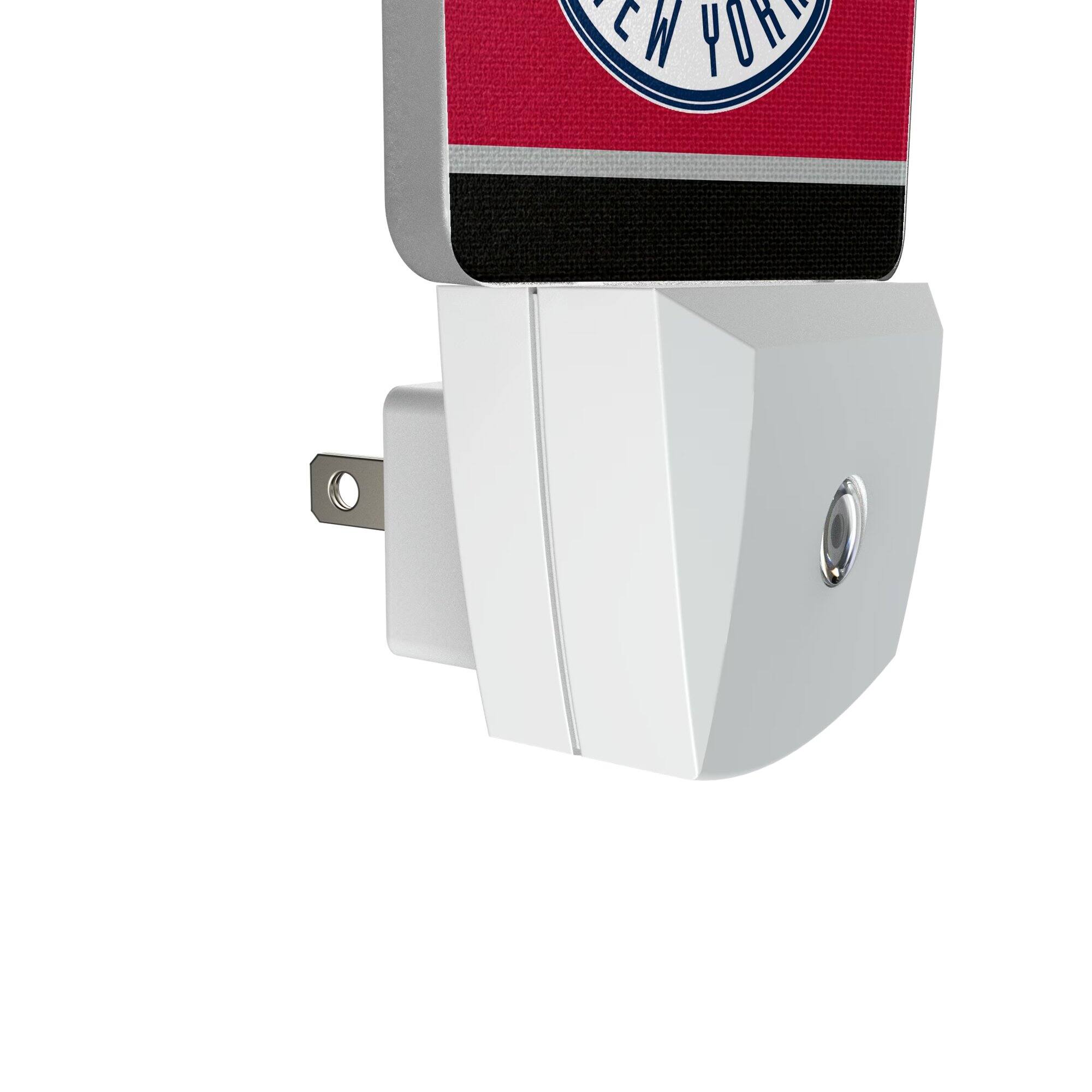 Alt View 2. Keyscaper - New York Red Bulls Team Stripe Nightlight 2-Pack - Multicolor.