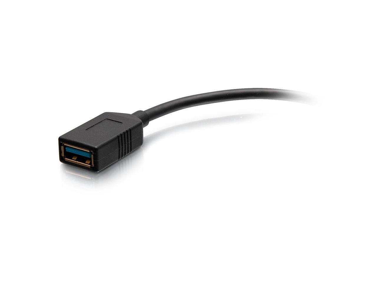 Alt View 2. Cables to Go - C2G USB C to USB 3.2 Adapter - M/F.