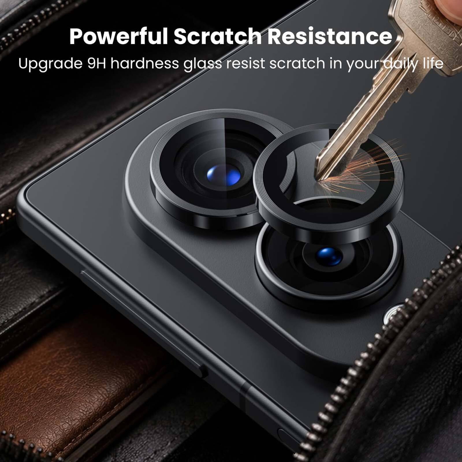Powerful Scratch Resistance  
Upgrade 9H hardness glass resist scratch in your daily life
