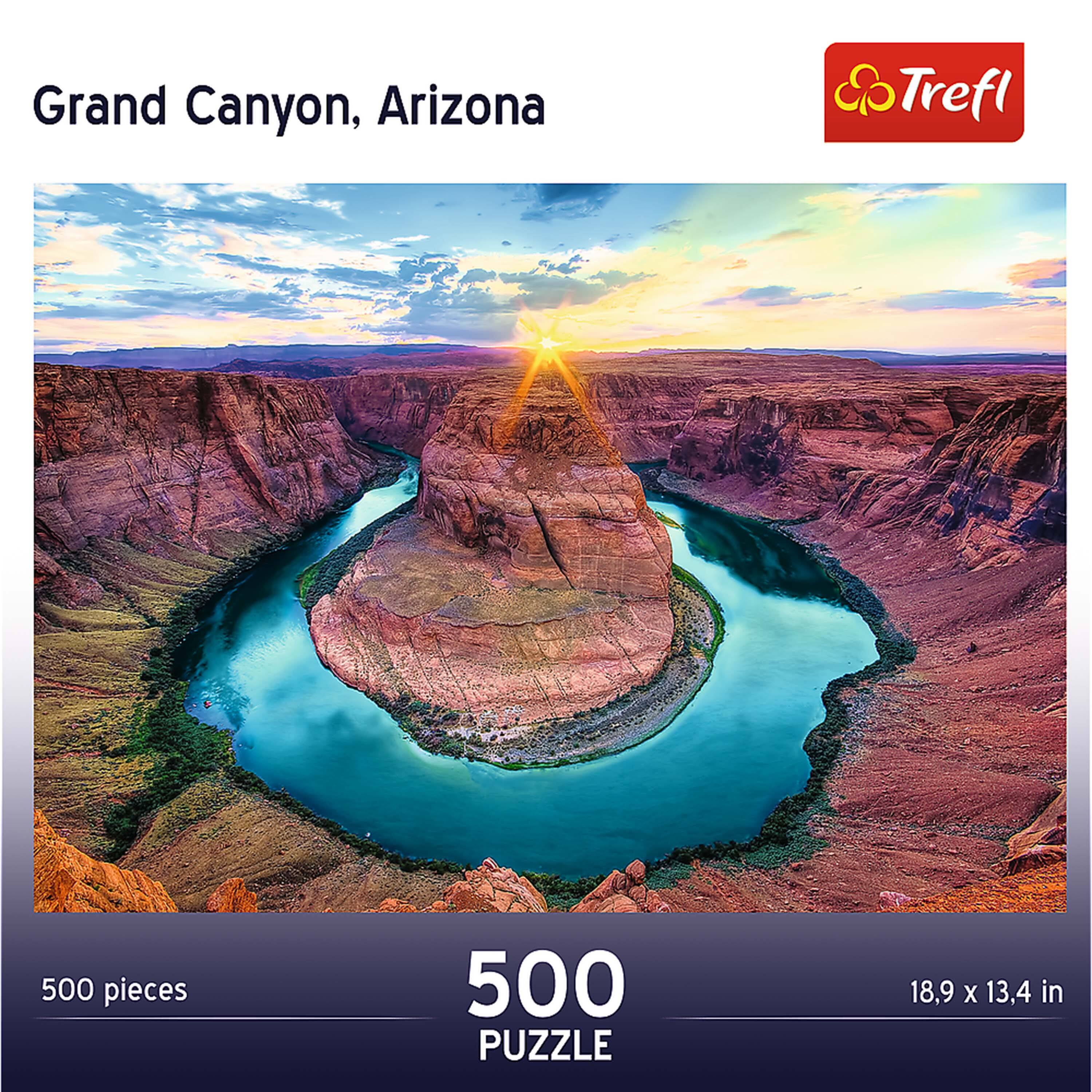 Grand Canyon, Arizona

500 pieces

500 PUZZLE

18.9 x 13.4 in

Trefl