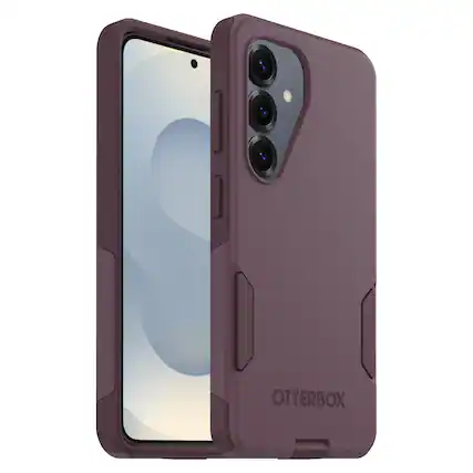 Front. OtterBox - Commuter Series Hard Shell for Samsung Galaxy S26 - PURPLE.