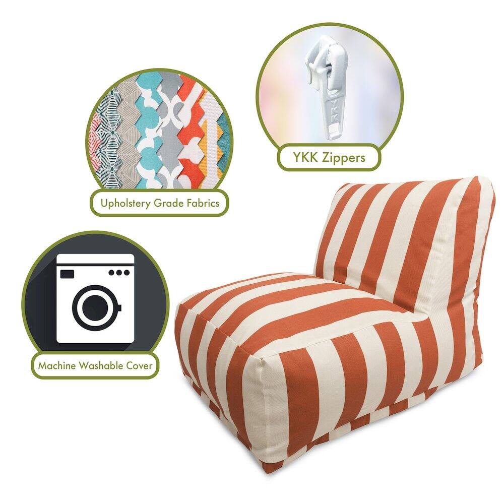 - Upholstery Grade Fabrics
- YKK Zippers
- Machine Washable Cover