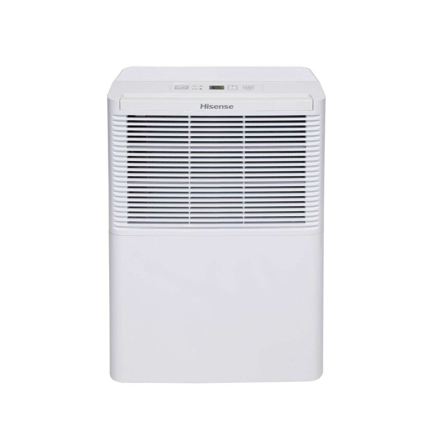 Front. Hisense - Hisense 25 Pint Dehumidifier - White.