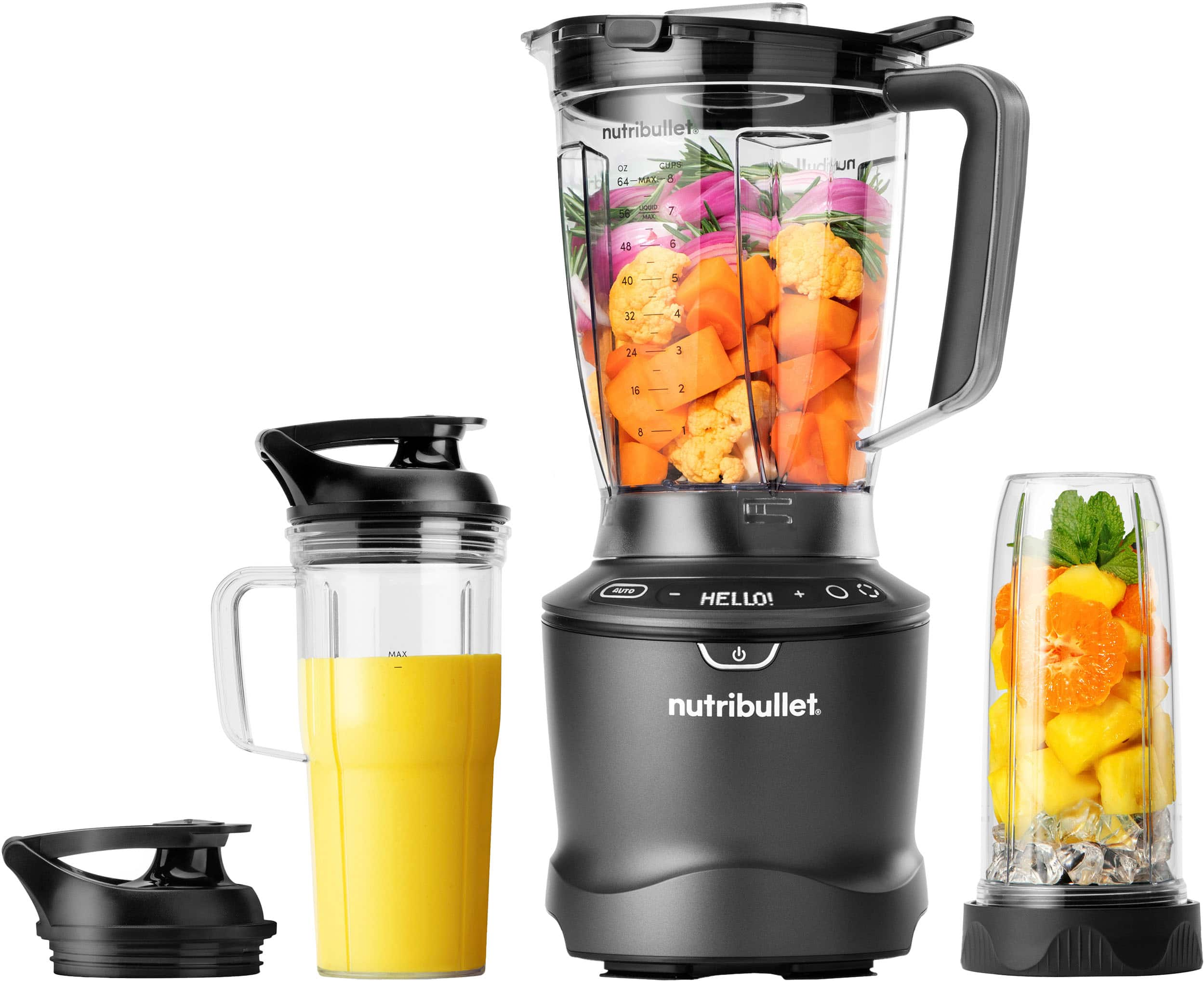 Nutribullet SmartSense Blender Combo Gray NBF50700 - Best Buy