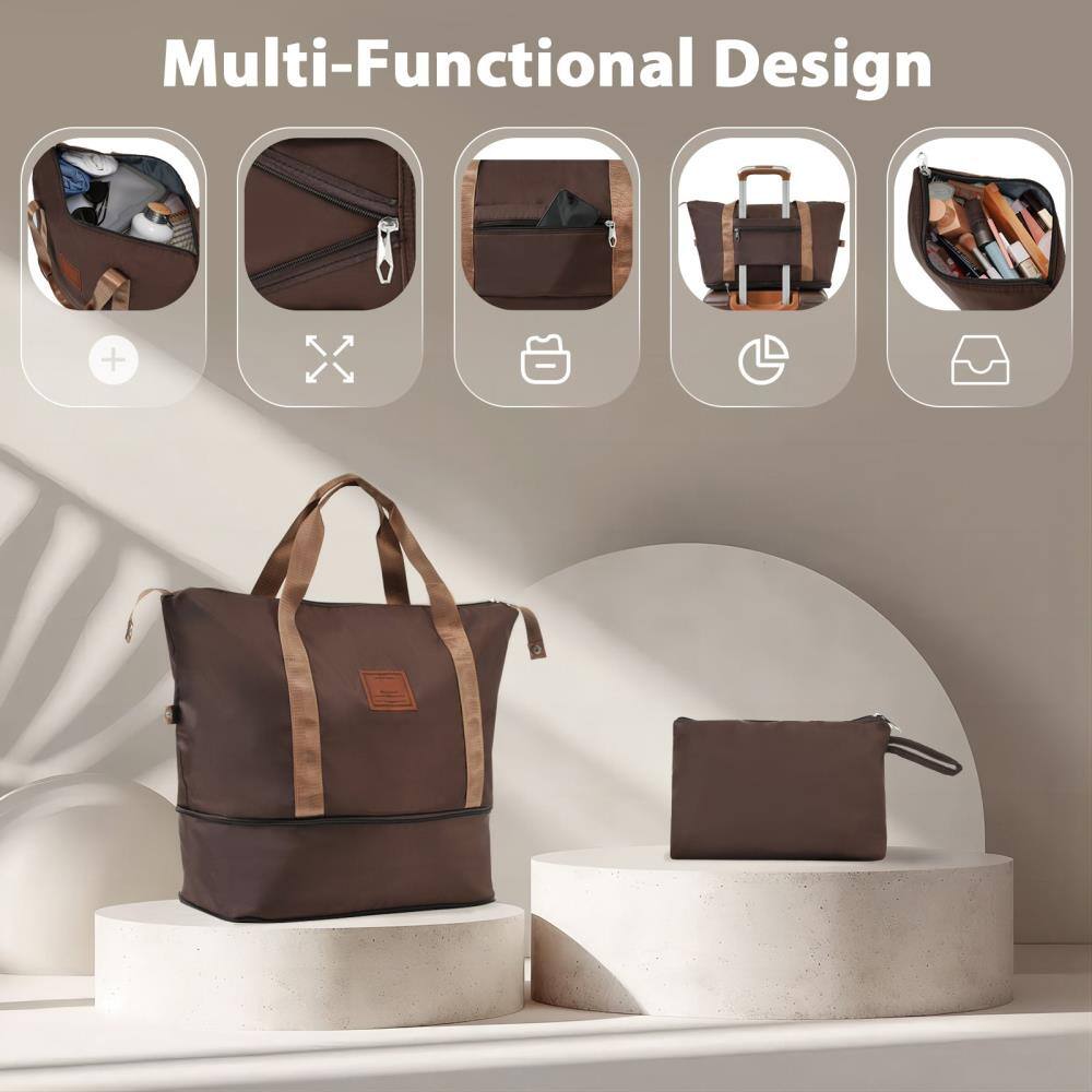 Multi-Functional Design

- Expandable
- Adjustable straps
- Pockets
- Wheels
- Makeup compartment