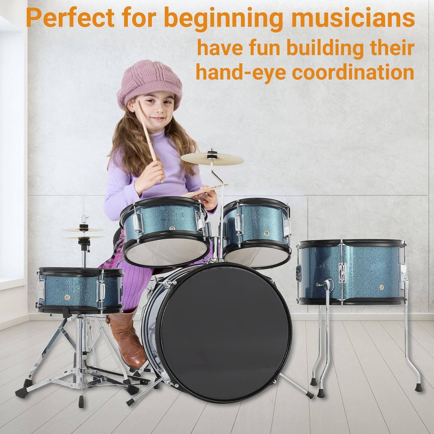 Perfect for beginning musicians  
have fun building their hand-eye coordination