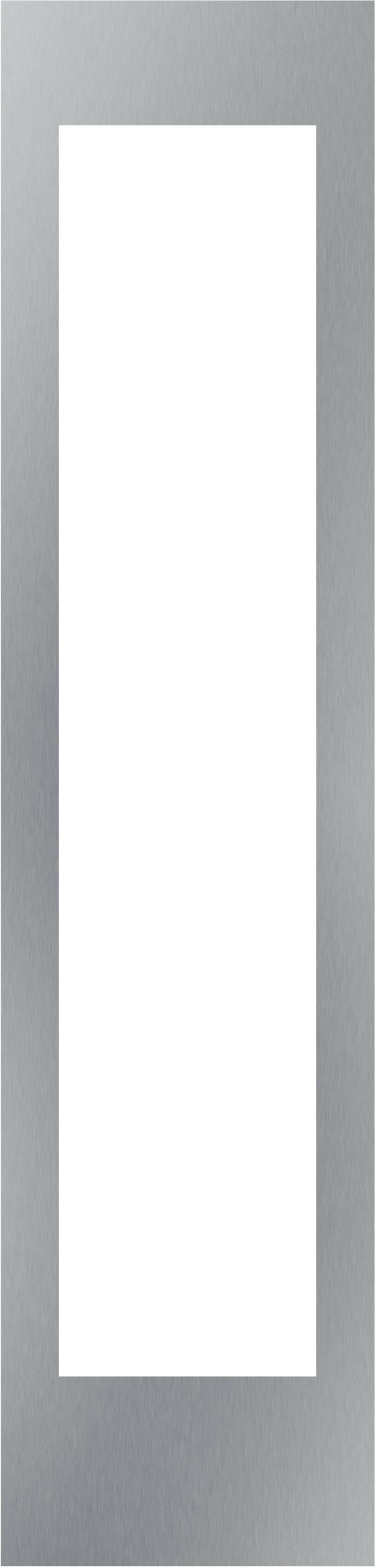 Front. Thermador - 18 inch Flush Panel Kit for T18IW100SP Thermador Wine Columns with Handless Design - Stainless Steel.