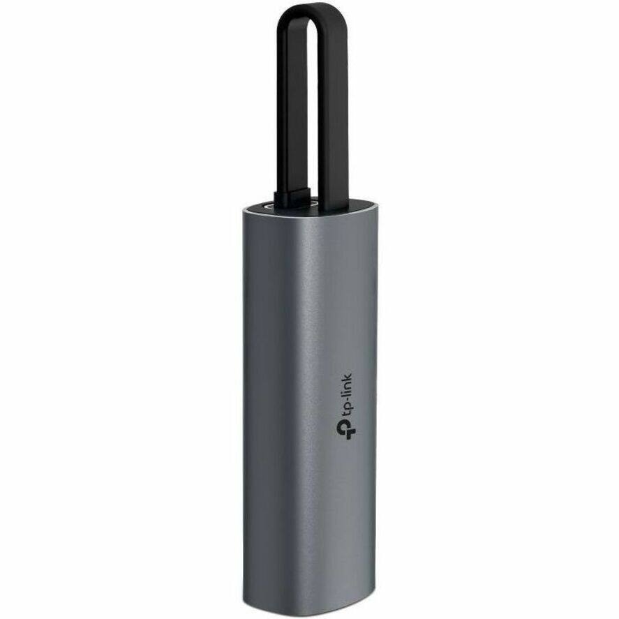 Alt View 4. TP-Link - TP-Link UE302C USB Type-C to 2.5 Gigabit Ethernet Network Adapter - USB 3.0 Type C - 1 Port(s) - 1 - Twisted Pair - Black.