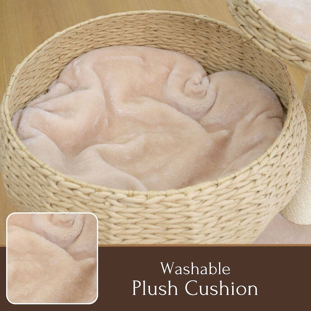 Washable Plush Cushion