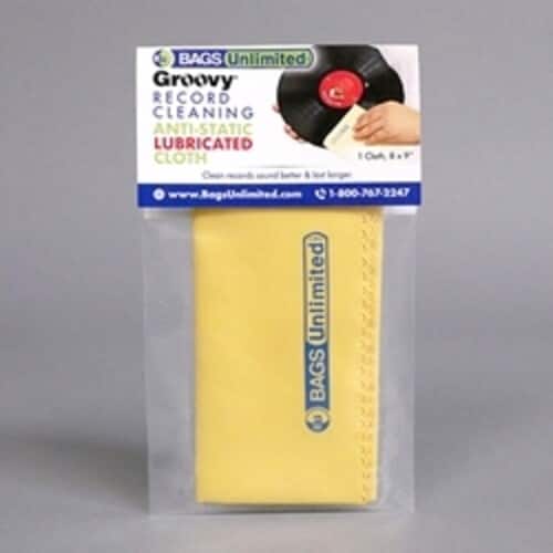 PopMarket - Bags Unlimited ASA-2 - Groovy Record Cleaning Cloth - Microfiber (Yellow) - VINYL ACCESSORIES - Multicolor price history on PriceWatchPro