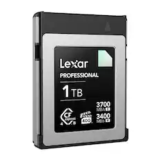Lexar PROFESSIONAL 1 TB 3700 MB/s R 3400 MB/s W CF express 400 MB/s